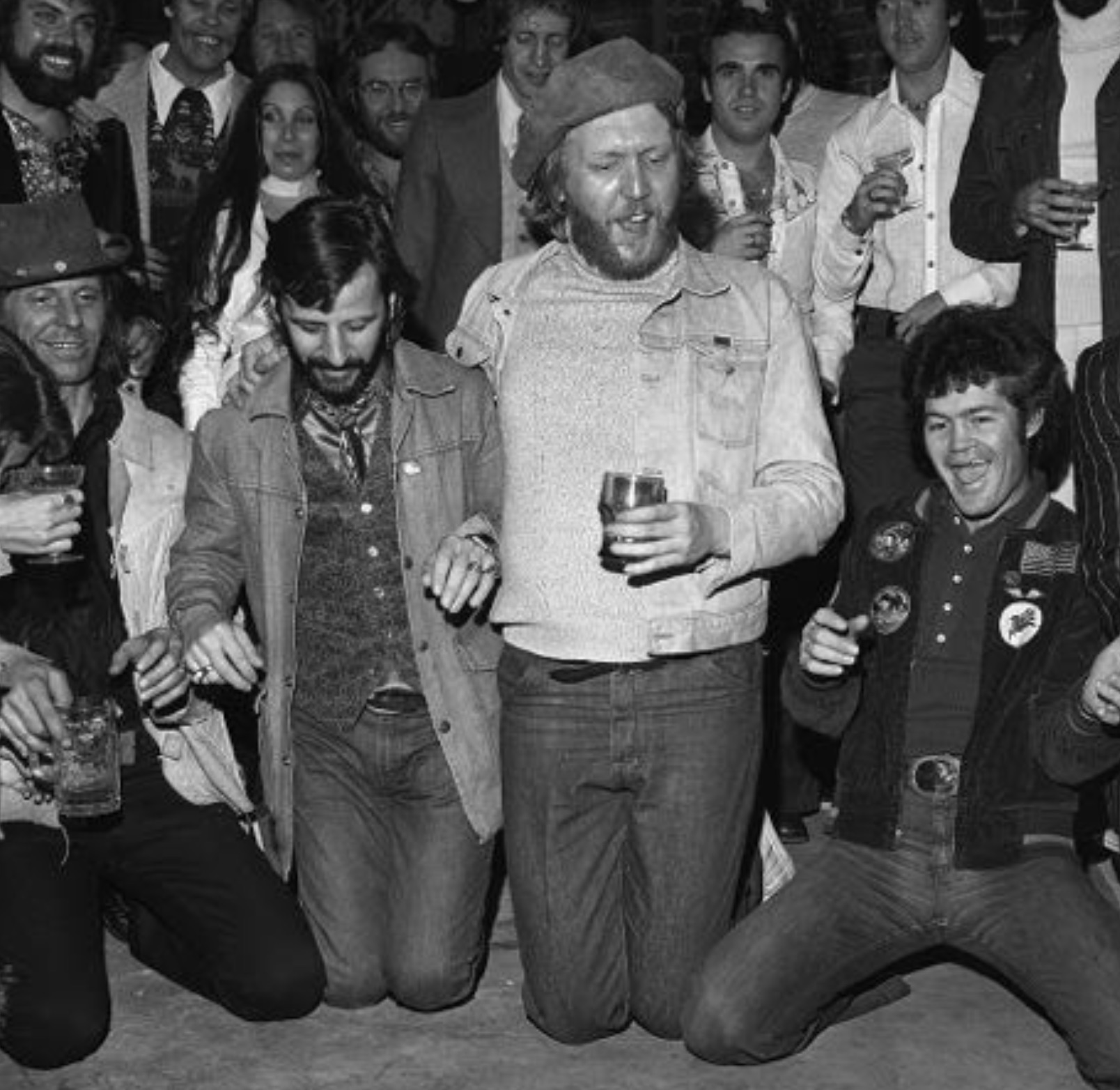 Ringo Starr and Harry Nilsson 